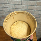 Vintage Heinemann Kewaskum Cottage Cheese Wax Container Indian Wisconsin