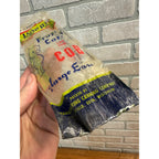 Vintage 1950s Kewpie Brand Frozen Corn on the Cob Advertising Plastic Bag Wrapper