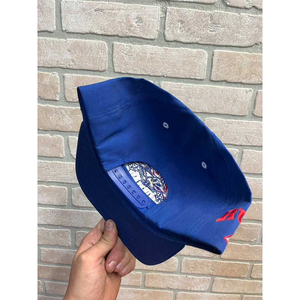 Vintage Miller Lite Racing Hat Cap NASCAR Rusty Wallace Snapback Blue Snapback 90s