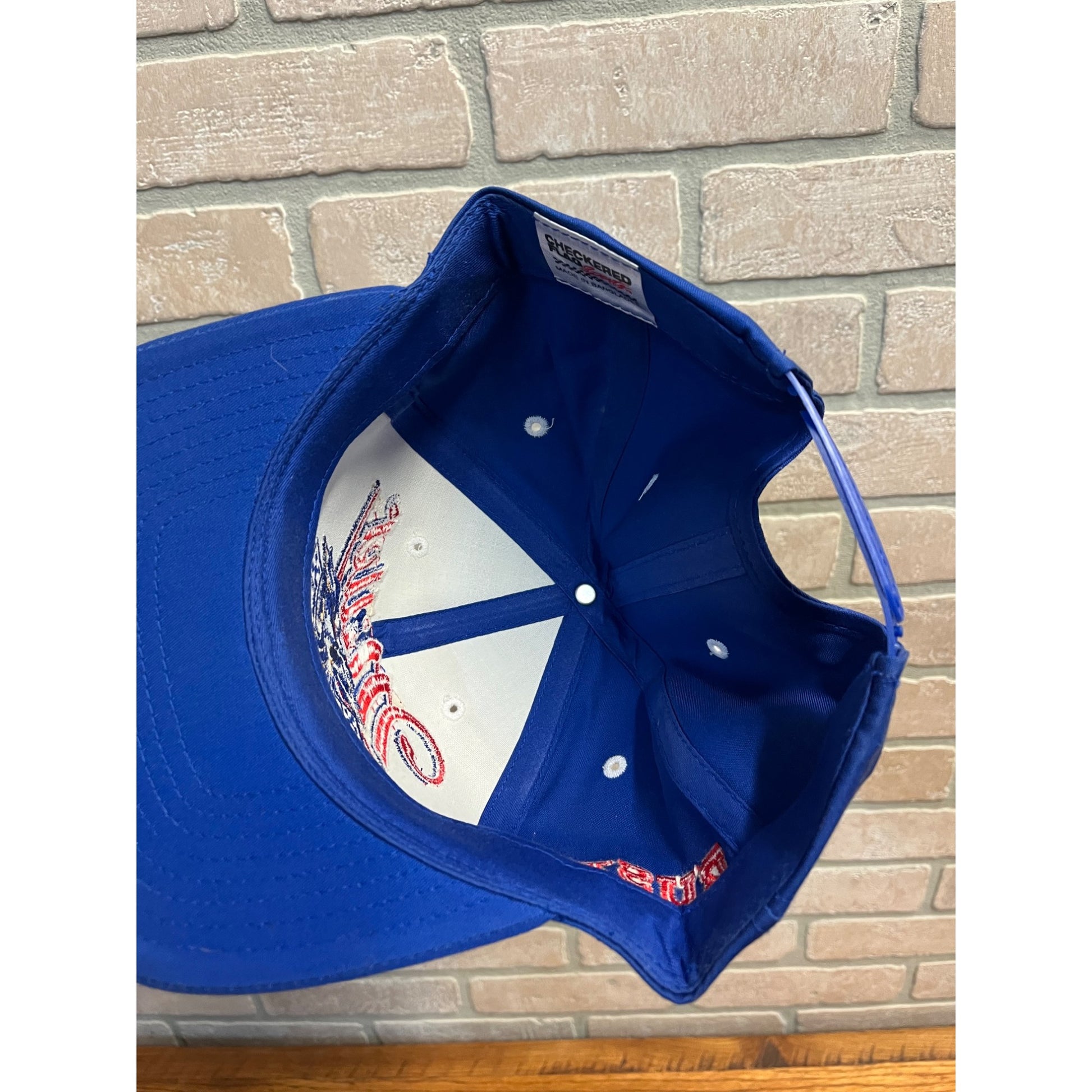 Vintage Miller Lite Racing Hat Cap NASCAR Rusty Wallace Snapback Blue Snapback 90s