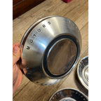 American Motors AMC 1969-74 OEM Set Dog Dish Hubcaps Javelin, Hornet, Gremlin
