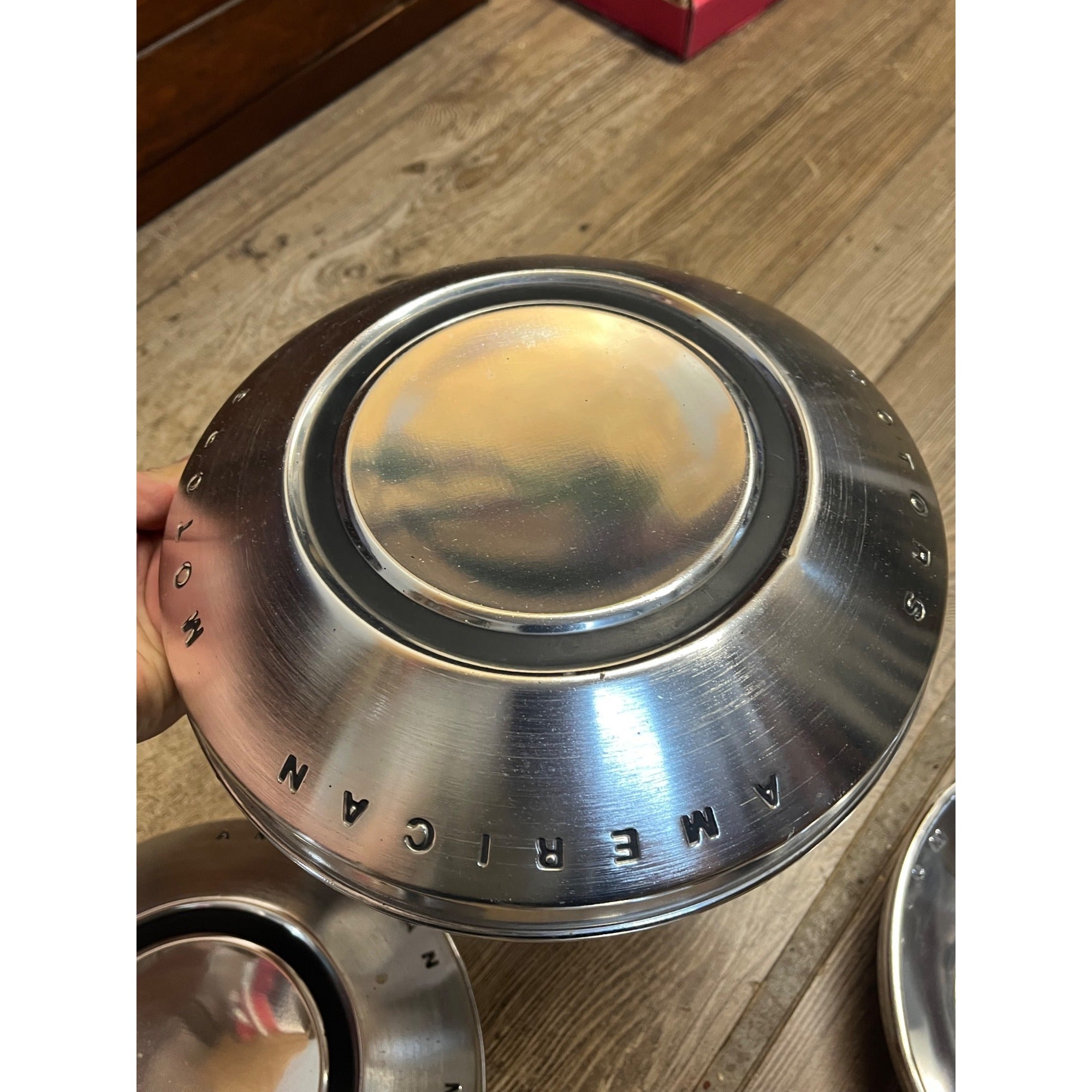 American Motors AMC 1969-74 OEM Set Dog Dish Hubcaps Javelin, Hornet, Gremlin
