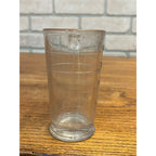 Antique Vintage Pharmacy Drug Store Chemistry Beaker Measuring Glass 4oz