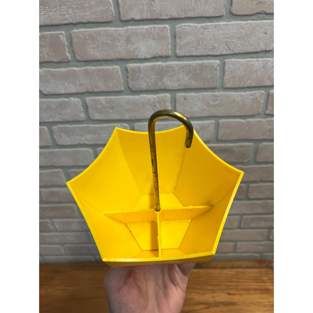 Vintage Gordon's Gin Barware Umbrella Caddy Straw / Cocktail Mix Swizzle Holder