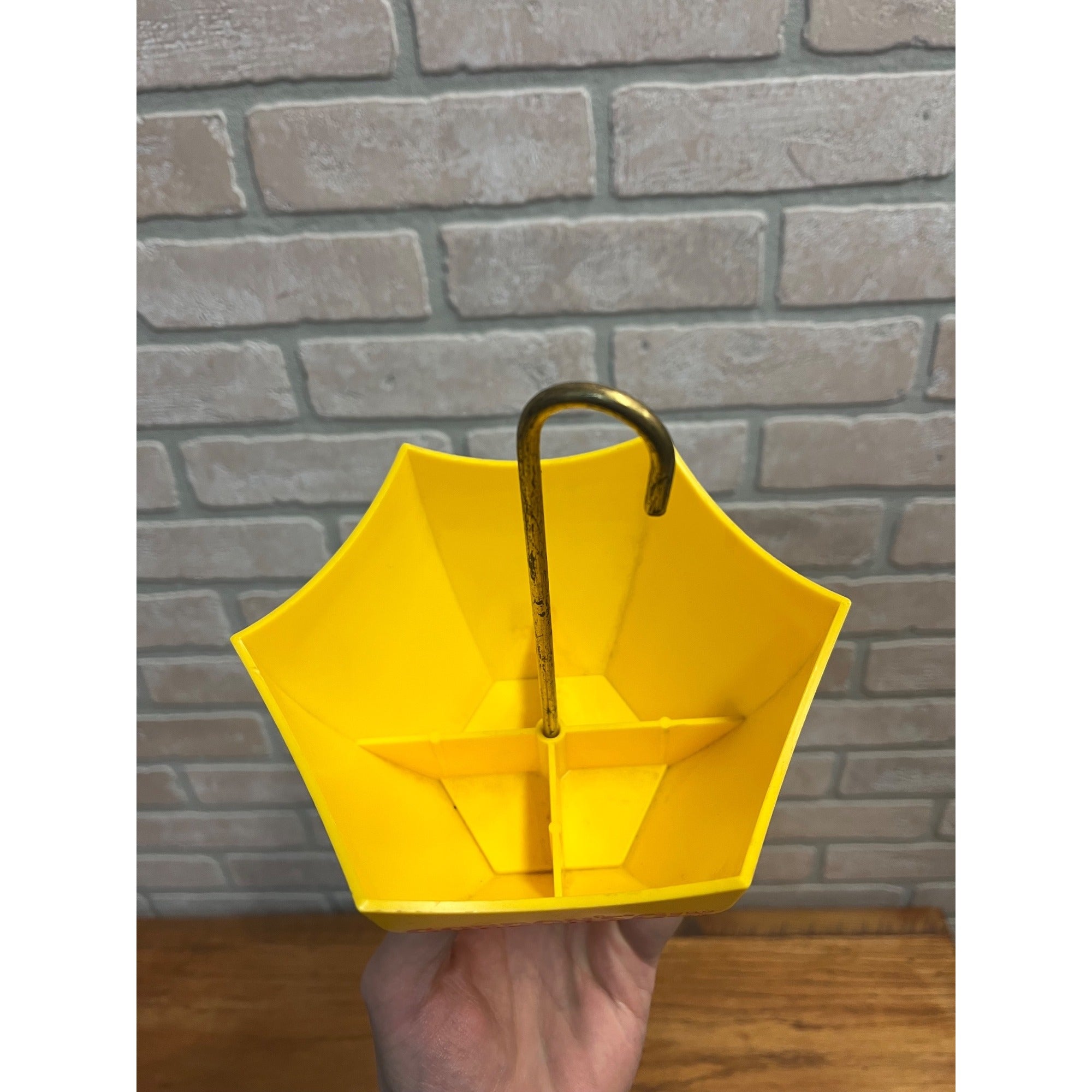 Vintage Gordon's Gin Barware Umbrella Caddy Straw / Cocktail Mix Swizzle Holder