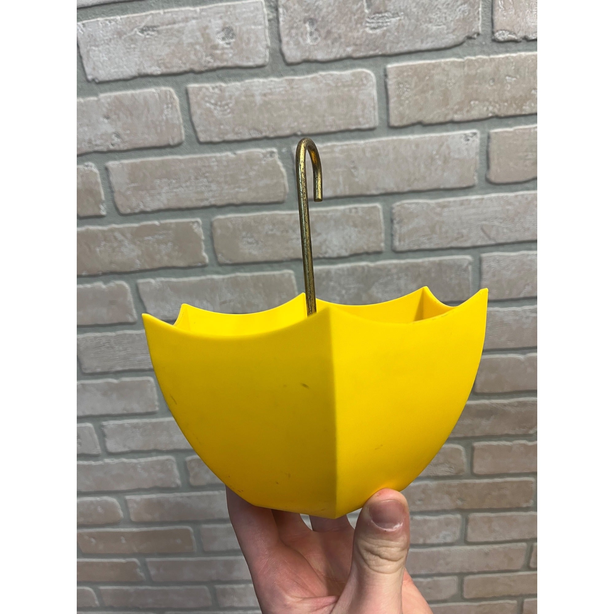 Vintage Gordon's Gin Barware Umbrella Caddy Straw / Cocktail Mix Swizzle Holder