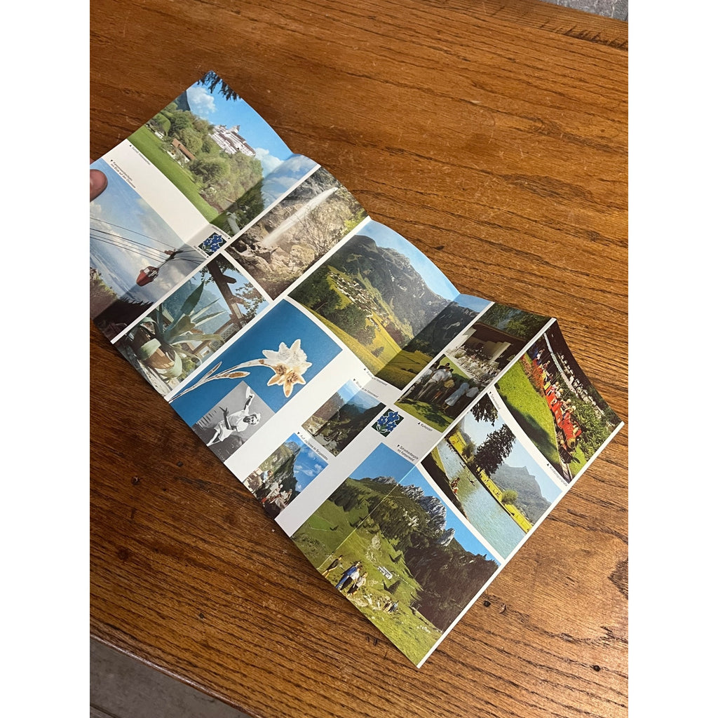 Vintage 1960s Aschau im Chiemgau Bavaria Germany Tourist Travel Brochure Souvenir