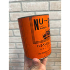 Antique Nu Brite Car Auto Cleaner Polish Tin Fond Du Lac Wi Wis Gas Oil