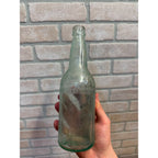 1910s Port Washington Wisconsin Amber Beer Bottle Embossed Brewing Co Clear