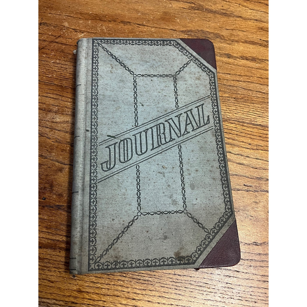 Vintage 1938 Accounting Ledger Hardcover Book Welding Repair Garage