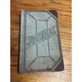 Vintage 1938 Accounting Ledger Hardcover Book Welding Repair Garage