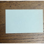 Pat Hughes Signed Autographed Cut Index Card Chicago Cubs Announcer