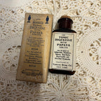 Vintage Apothecary Tancro Papaya Tonic Digestive Medicine Bottle w/ Label & Box