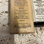 Vintage Apothecary Tancro Papaya Tonic Digestive Medicine Bottle w/ Label & Box