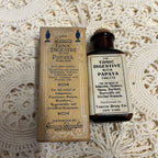 Vintage Apothecary Tancro Papaya Tonic Digestive Medicine Bottle w/ Label & Box