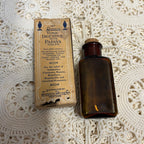 Vintage Apothecary Tancro Papaya Tonic Digestive Medicine Bottle w/ Label & Box