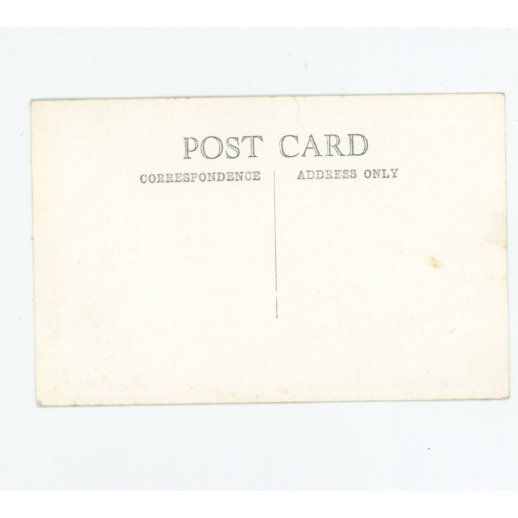 Vintage 1940s RPPC Postcard Fireplace Muskegon State Park Wisconsin