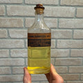 Vintage Apothecary Bottle "Camphorated Oil" Harrison Hannon Green Bay Wis
