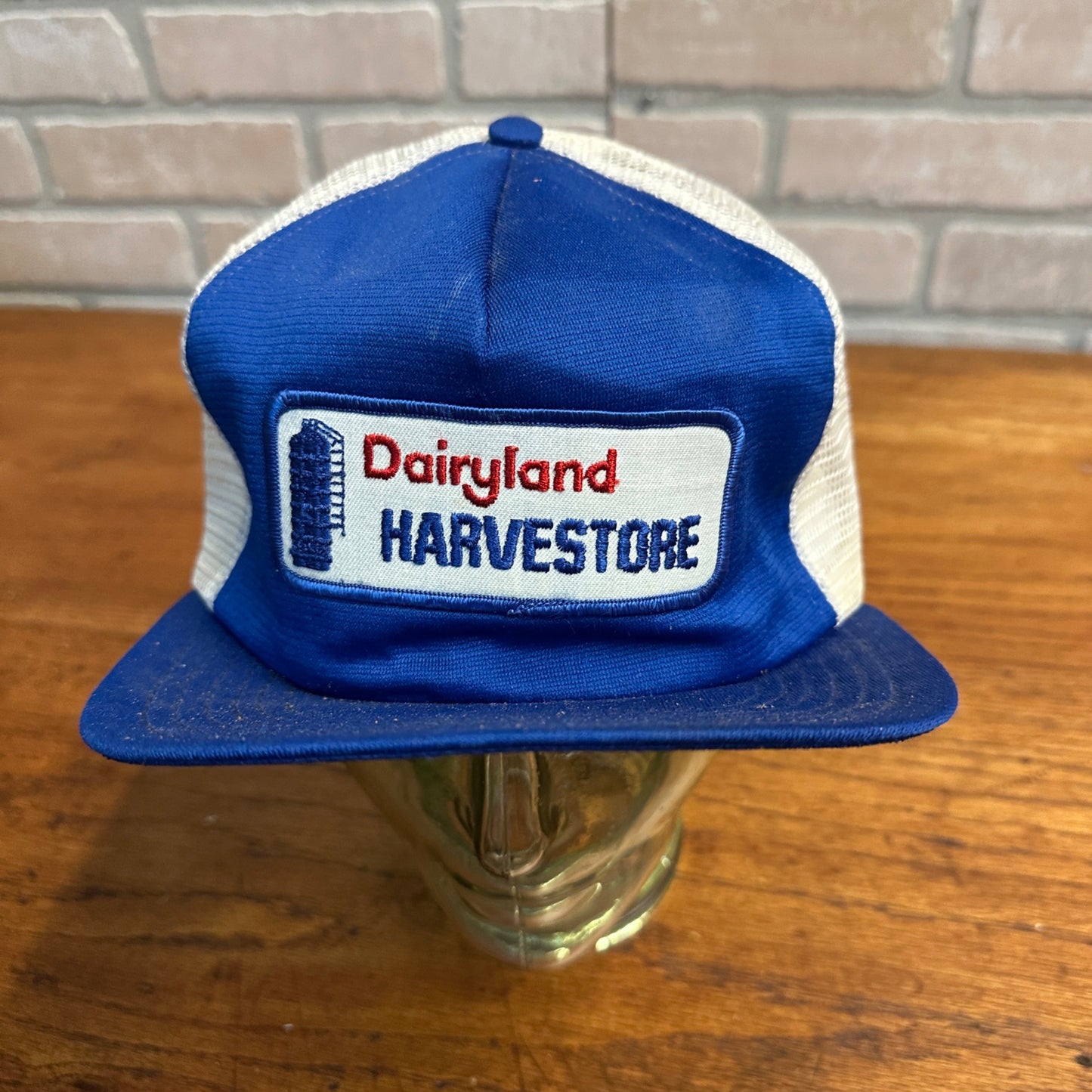 SCARCE Dairyland Harvestore Made in USA Snapback Hat Farm Dairy