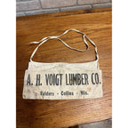 Vitnage Voigt Lumber Valders Collins Wis Lumber Nail Apron Sack Tool