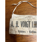 Vitnage Voigt Lumber Valders Collins Wis Lumber Nail Apron Sack Tool