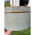 Antique Bentwood Pantry Box Primitive Wood Sugar Box Hand Painted Folk Art AAFA 1800s
