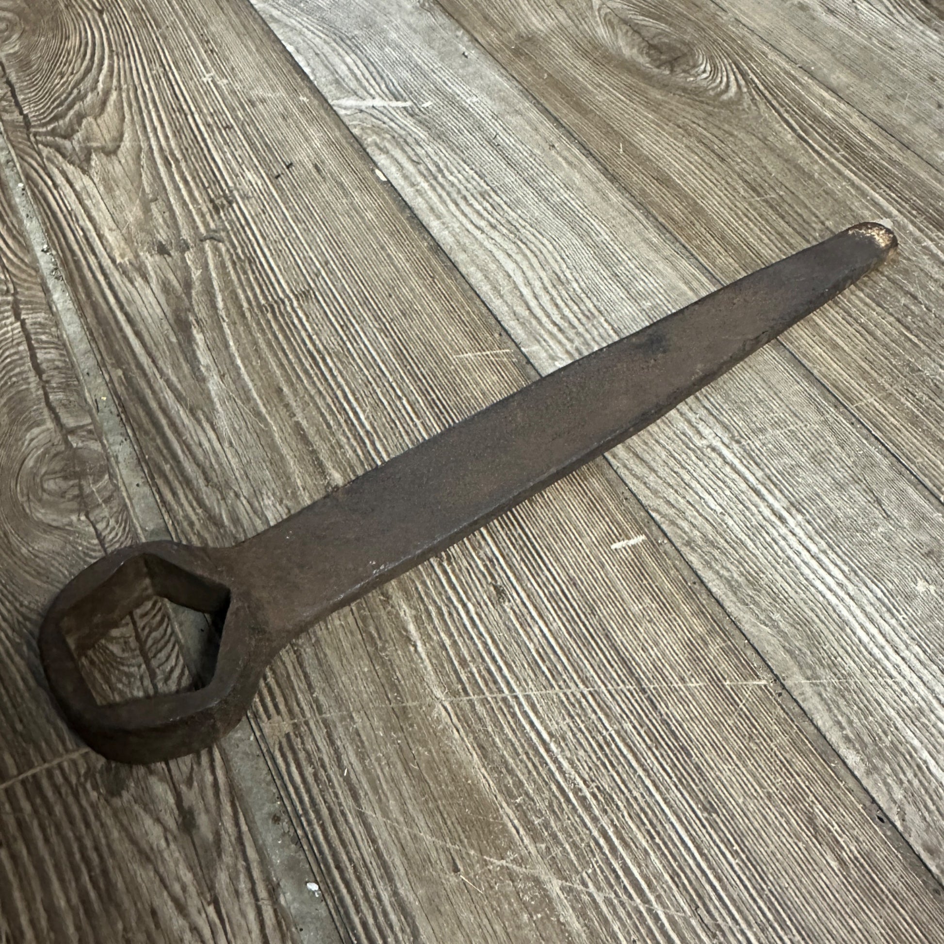 Vintage Large MWW A-2033 Marked Steel Wrench Tool Antique