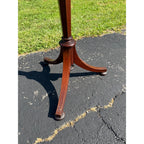 Antique Edwardian Mahogany Inlaid Shaving Stand Dressing Mirror Vanity c1900