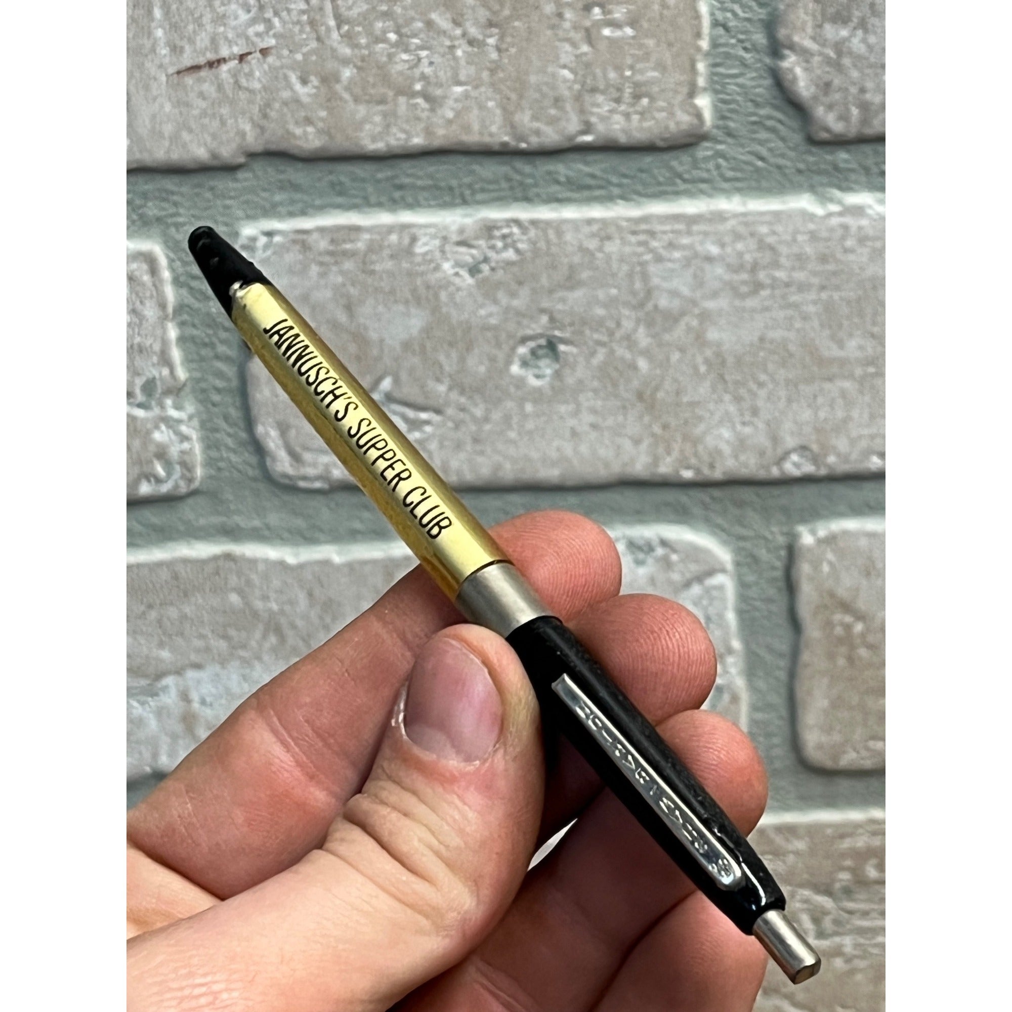 Vintage 1940s Jannusch Supper Club Manawa Wisconsin Wis WI Advertising Pen