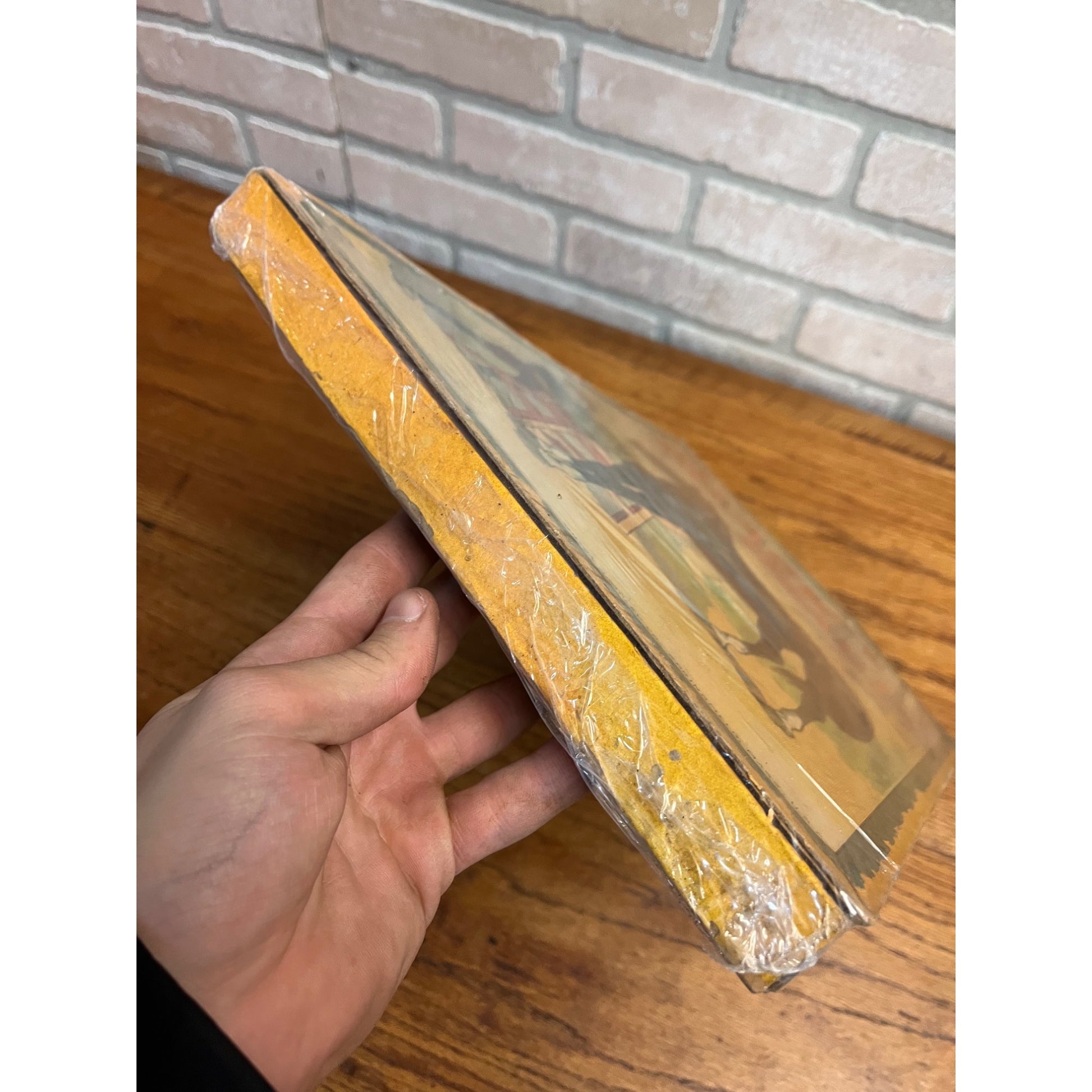 Vintage 1920s Black Beauty Milton Bradley Board Game - BOX ONLY - Primitive