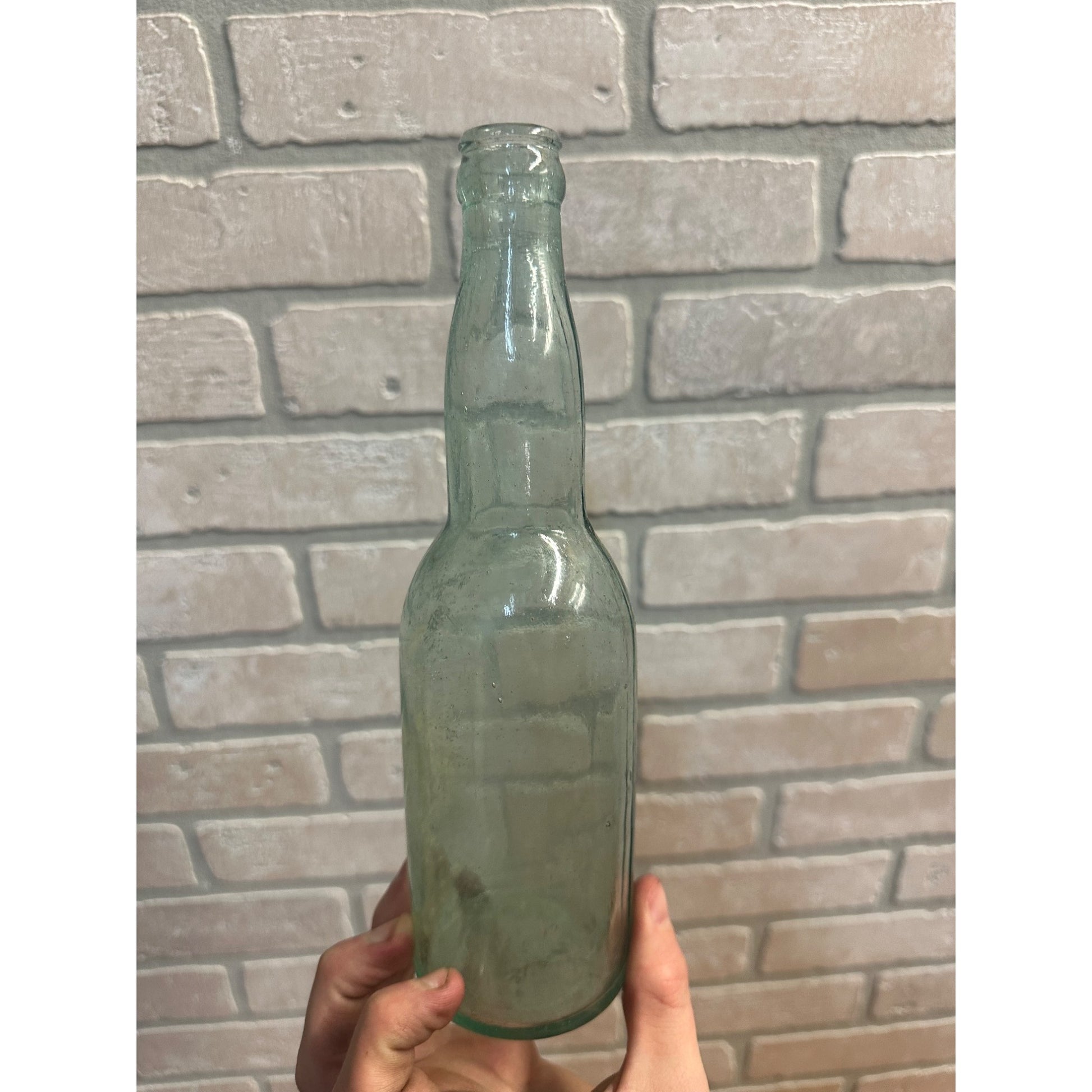 Pre-Pro The Smith Brewing Co Beer Bottle Aqua Blue Embossed Youngstown OH