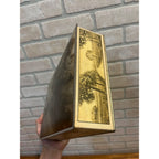Vintage 1920s Uneeda Biscuit Metal Tin Box Featuring Pastoral Scenes Hinged