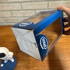 RARE INTEL Bobblehead 'Moon Man' Pen Holder 2004 COLLECTORS ED w/ Box