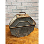 Vintage Warner Bros Industrial Movie Reel Film Canister Case Carrier