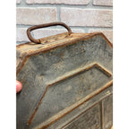 Vintage Warner Bros Industrial Movie Reel Film Canister Case Carrier