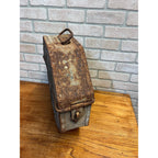 Vintage Warner Bros Industrial Movie Reel Film Canister Case Carrier
