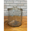 Vintage 1920s La Palina Quality Congress Cigar Co Clear Glass Jar Humidor w/ Lid