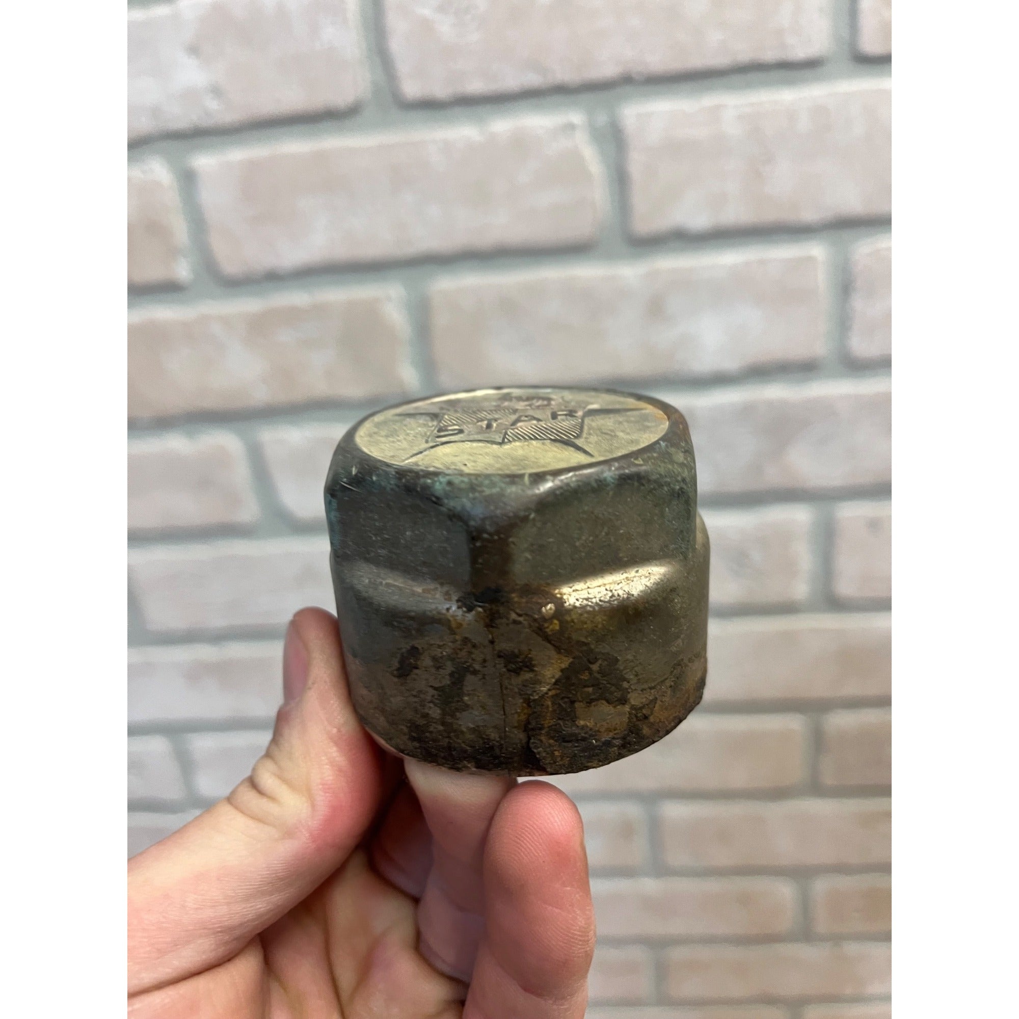 Original Antique Star Durant Motors Car Automobile Thread-On Cap Grease Dust Cover