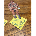 Vintage WWII Johnston's Cookies Soldiers Cardboard Doll Premiums