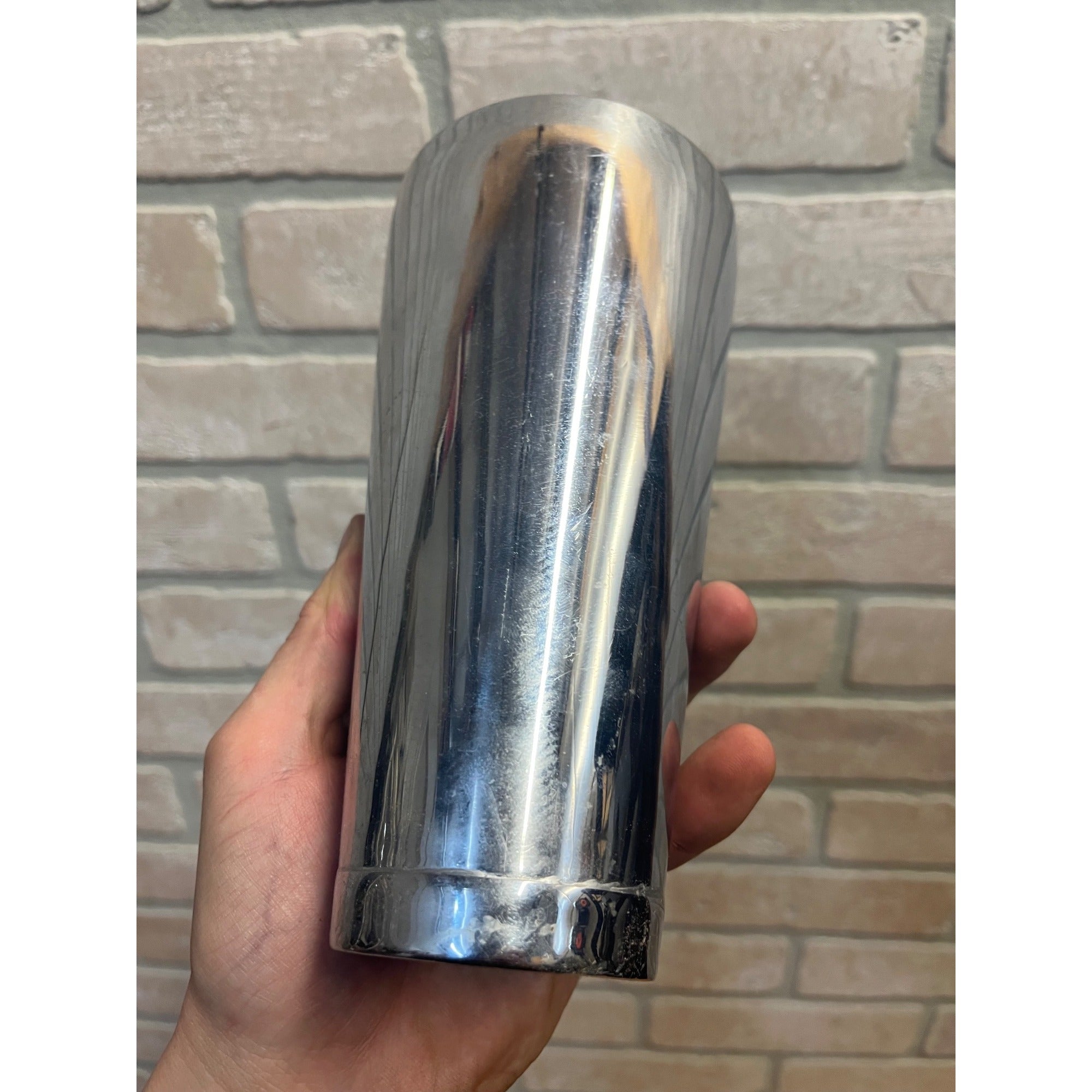 Vintage Stainless Steel Milkshake Malted Mixer Cup Tumbler Replacement Unmarked