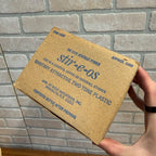 Vintage 1950s Stir-e-os Cocktail Highball Drinking Straws Advertising Box w/ Straws