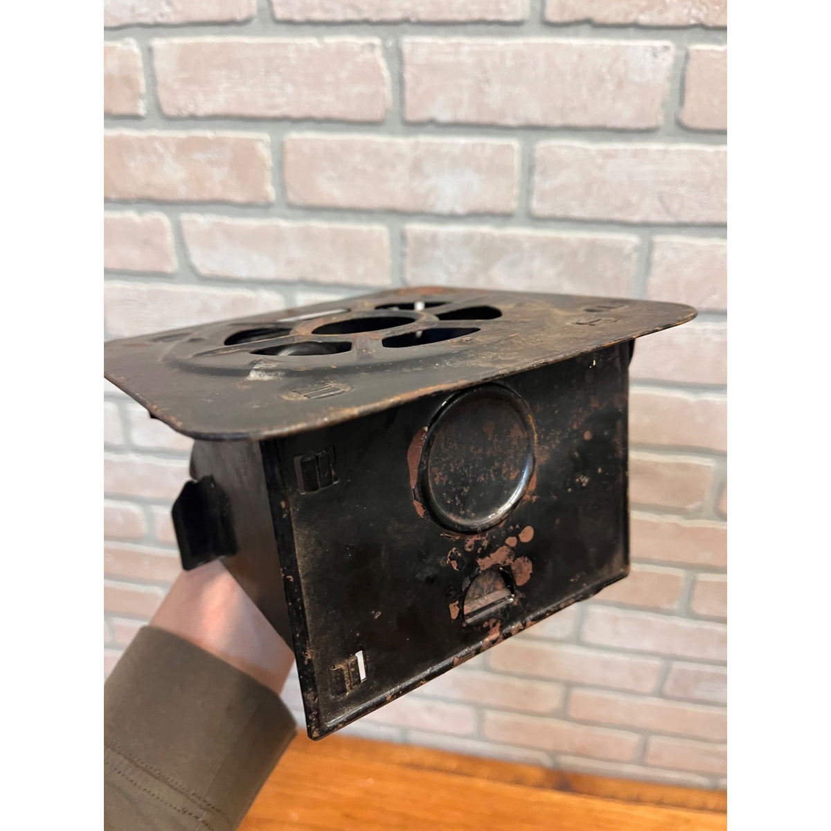 Vintage Sterno Folding Cook Stove Camping Hunting Double & Single Lot 2 - As-Is