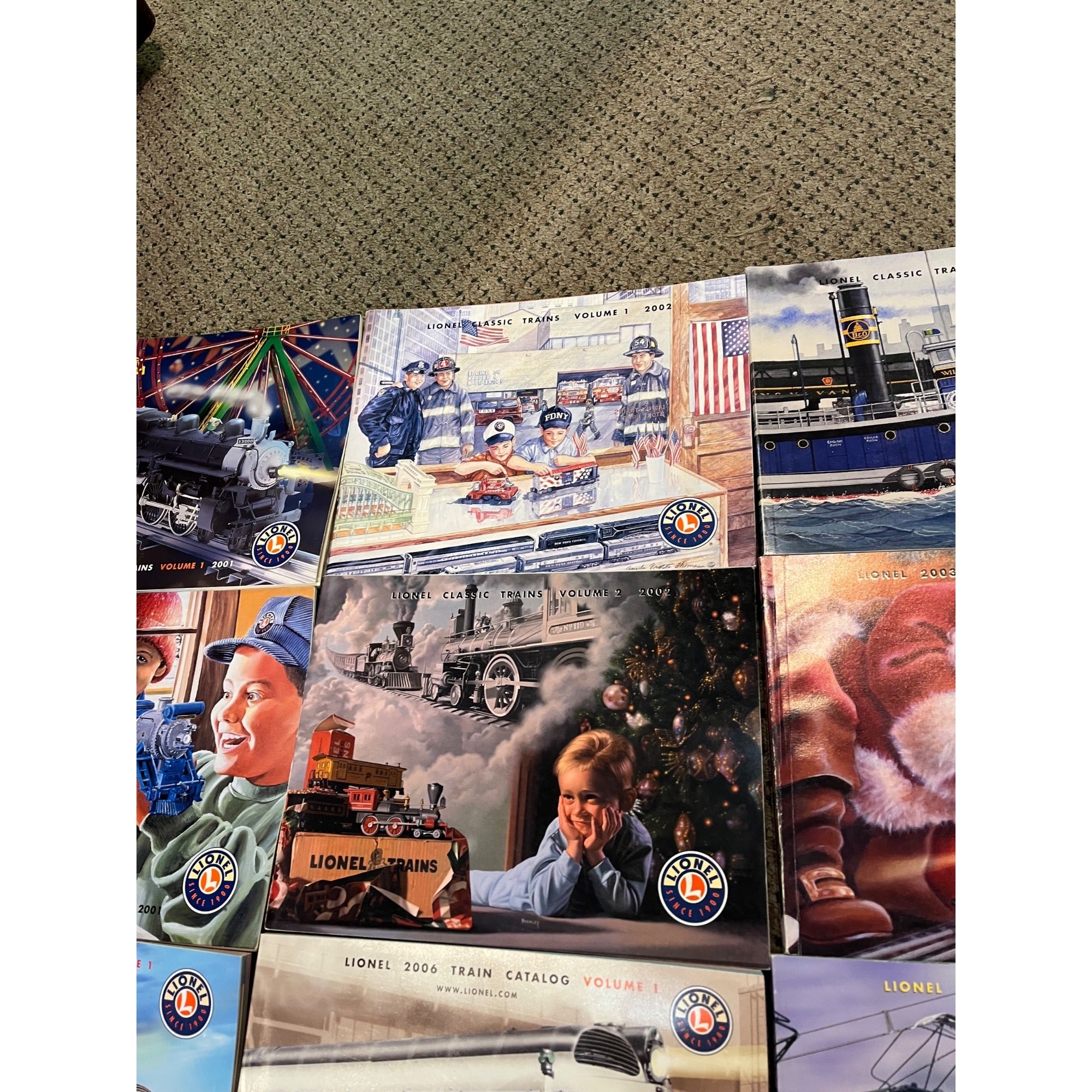 Vintage Lionel Classic Model Trains Advertising Catalogs 2001-2011 + 2018, 2019