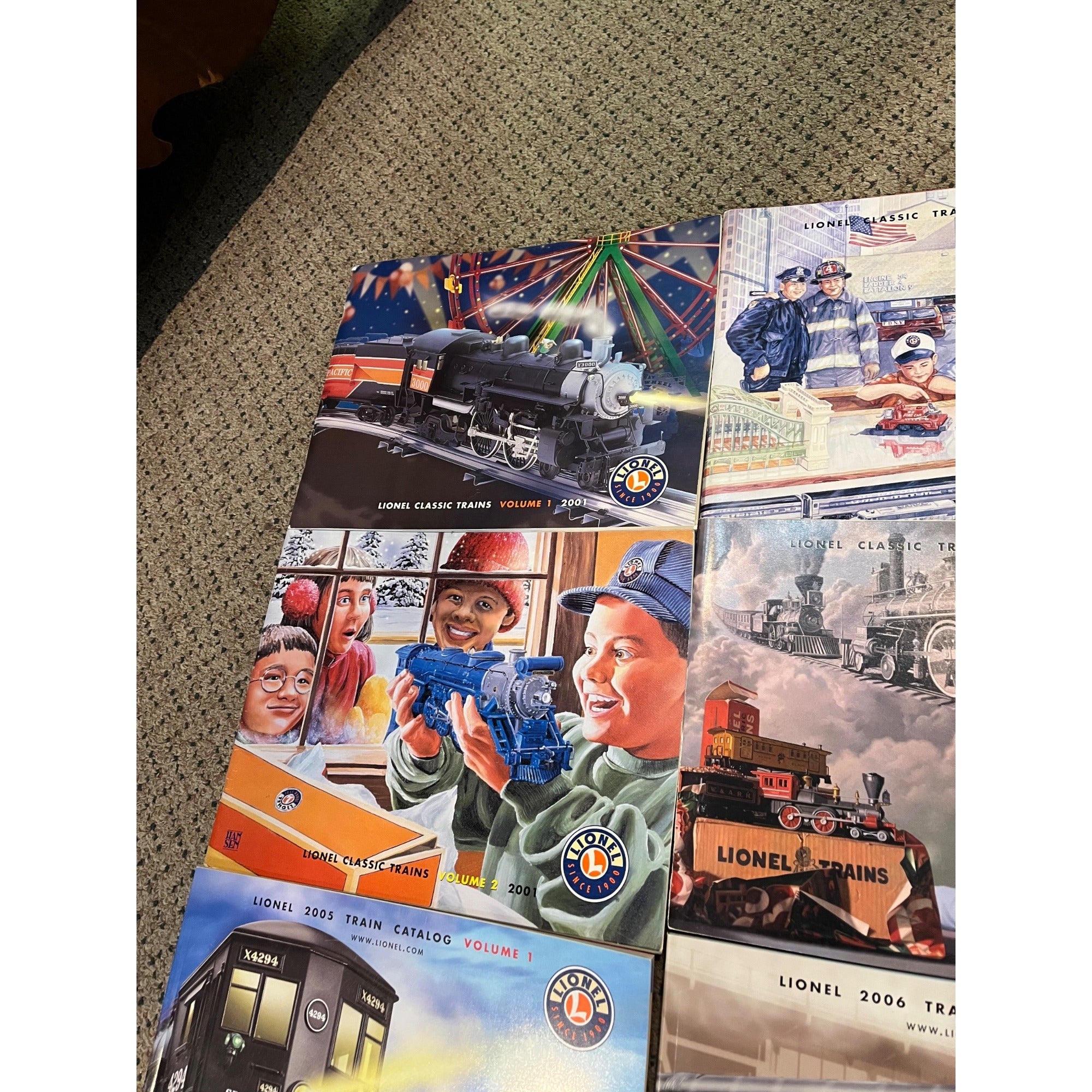 Vintage Lionel Classic Model Trains Advertising Catalogs 2001-2011 + 2018, 2019