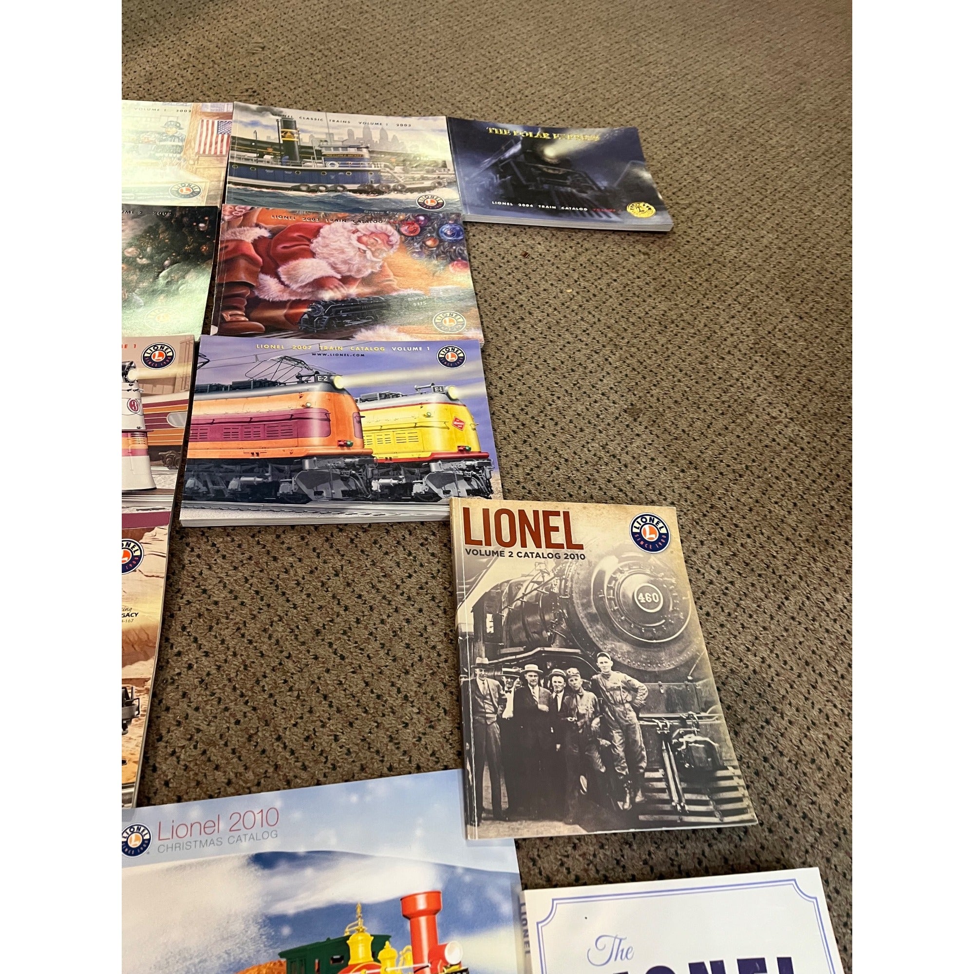 Vintage Lionel Classic Model Trains Advertising Catalogs 2001-2011 + 2018, 2019