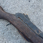 Vintage M1 Grand Wooden Toy Gun Childs Amry Training Rifle