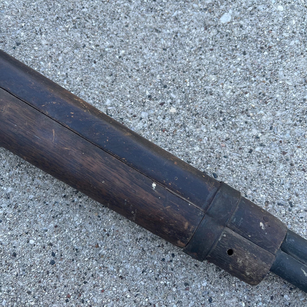 Vintage M1 Grand Wooden Toy Gun Childs Amry Training Rifle
