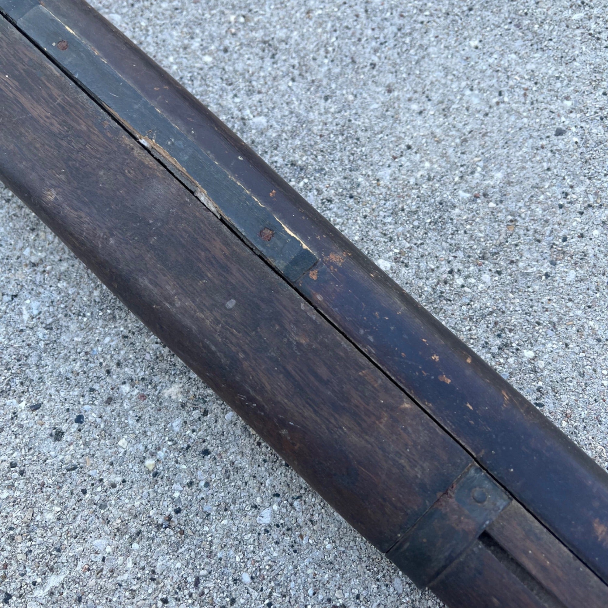 Vintage M1 Grand Wooden Toy Gun Childs Amry Training Rifle