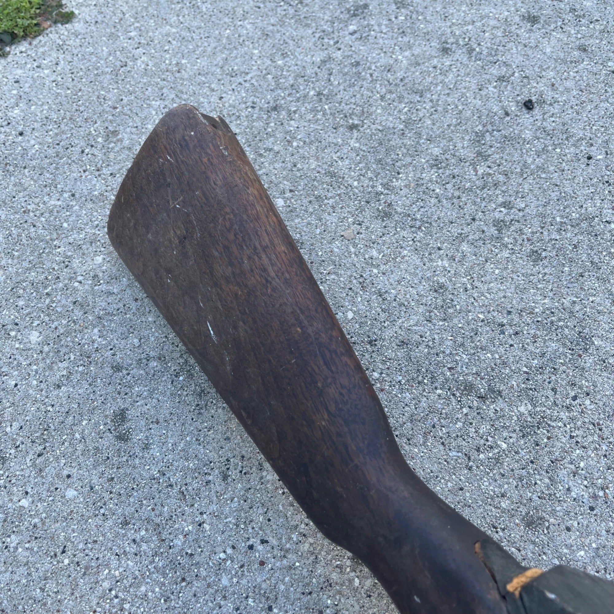 Vintage M1 Grand Wooden Toy Gun Childs Amry Training Rifle