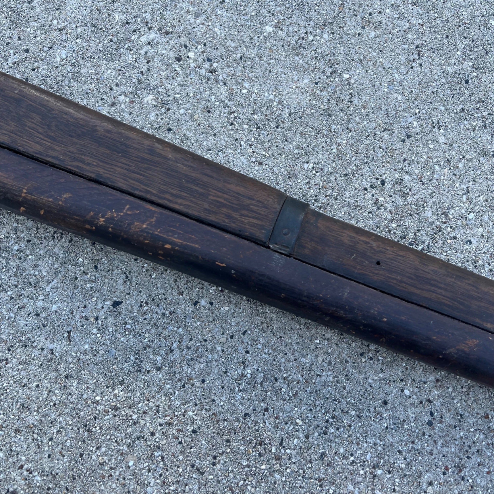 Vintage M1 Grand Wooden Toy Gun Childs Amry Training Rifle